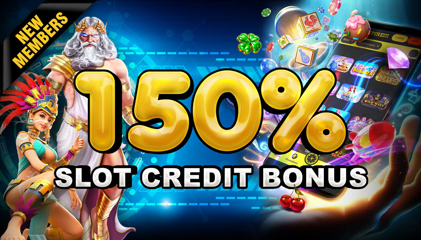 150% Slot Free Credit