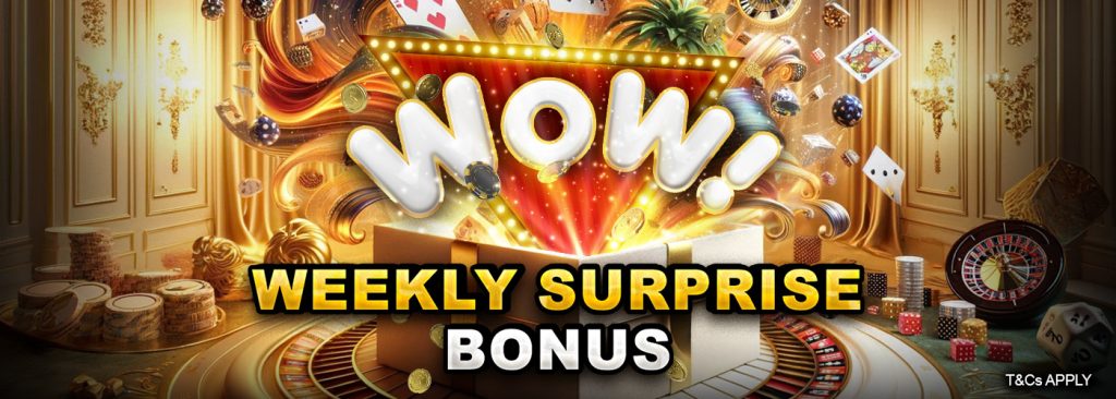 Casino Weekly bonus
